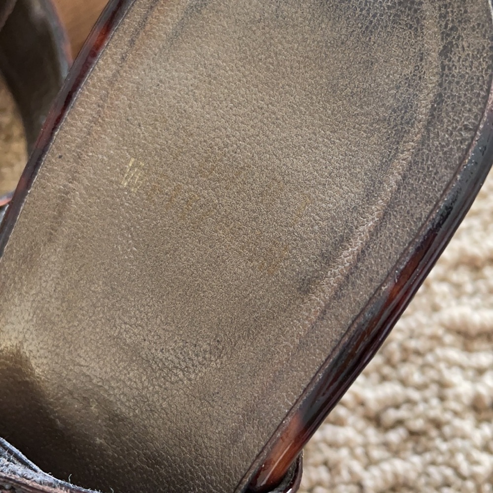 Vintage Y2k 90s Stuart Weitzman Slides Sandals - image 4